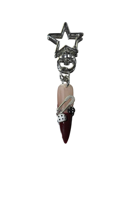 Nail Key Chain