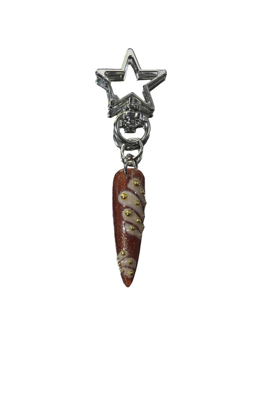 Nail Key Chain